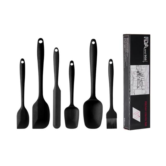 6 PCS Silicone Kitchen Utensil Set Cooking Tools