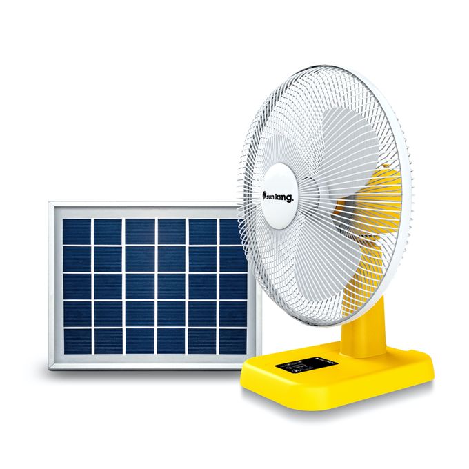 Sun King Solar Fan With 20W Solar Panel