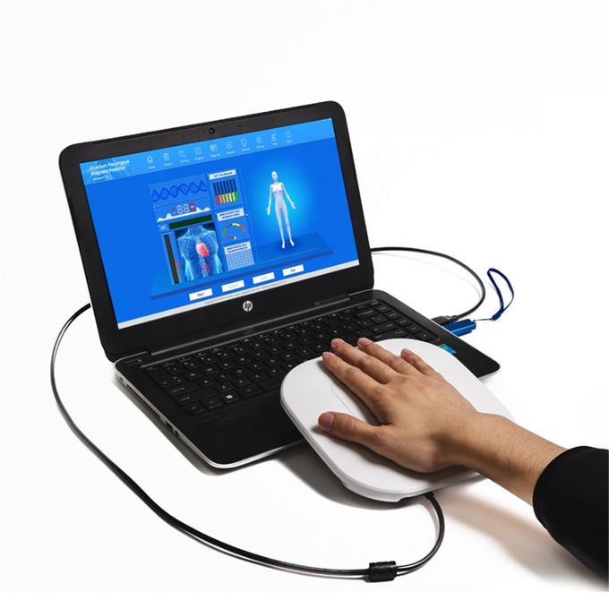 Quantum Resonance Magnetic Analyzer Health Test Palm Touch