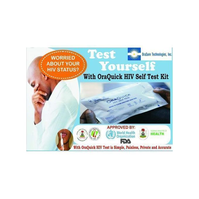 Oraquick Test Kit (SALIVA USE) Oral Self Test.