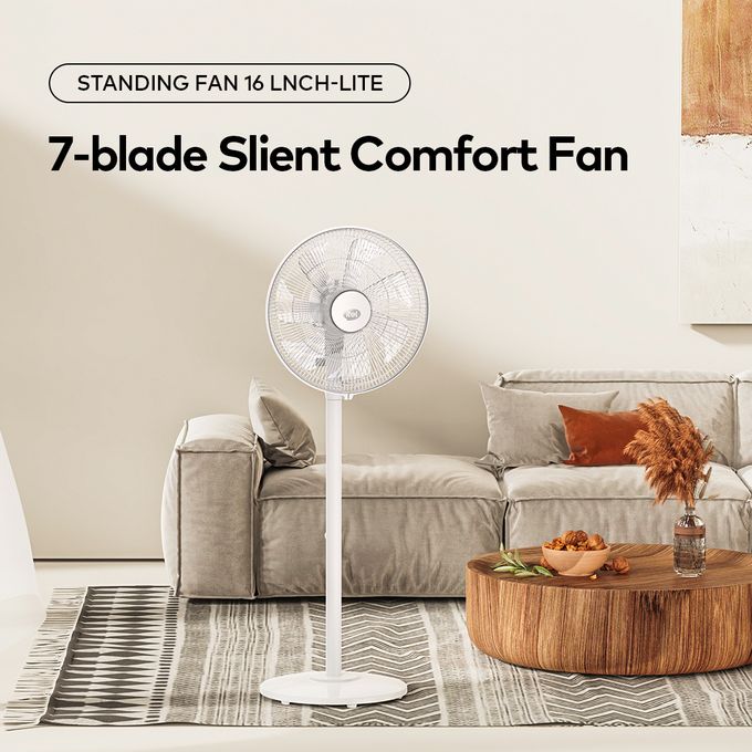 itel 16 Inch Electric Fan 3 Speed Powerful Airflow Elegant Design