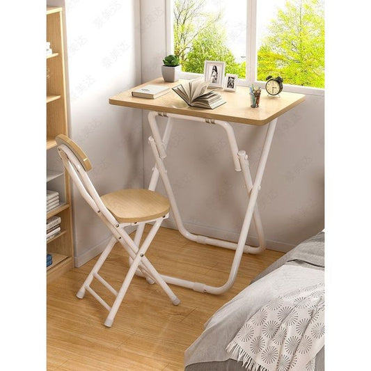 Foldable Reading/Laptop Table & Chair For Home And Office