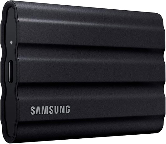 SAMSUNG T7 Shield 4TB Portable SSD - 1050MB/s, Rugged, Water & Dust Resistant, for Content Creators - Black