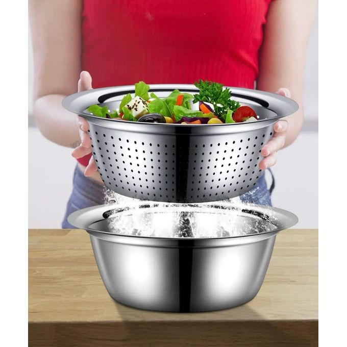 Nine Stainless Steel Multifunctional Basin