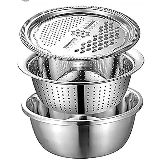 Nine Stainless Steel Multifunctional Basin